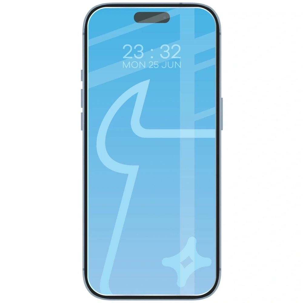 Szkło hartowane Bizon Glass Clear 2 do Apple iPhone 17 Air