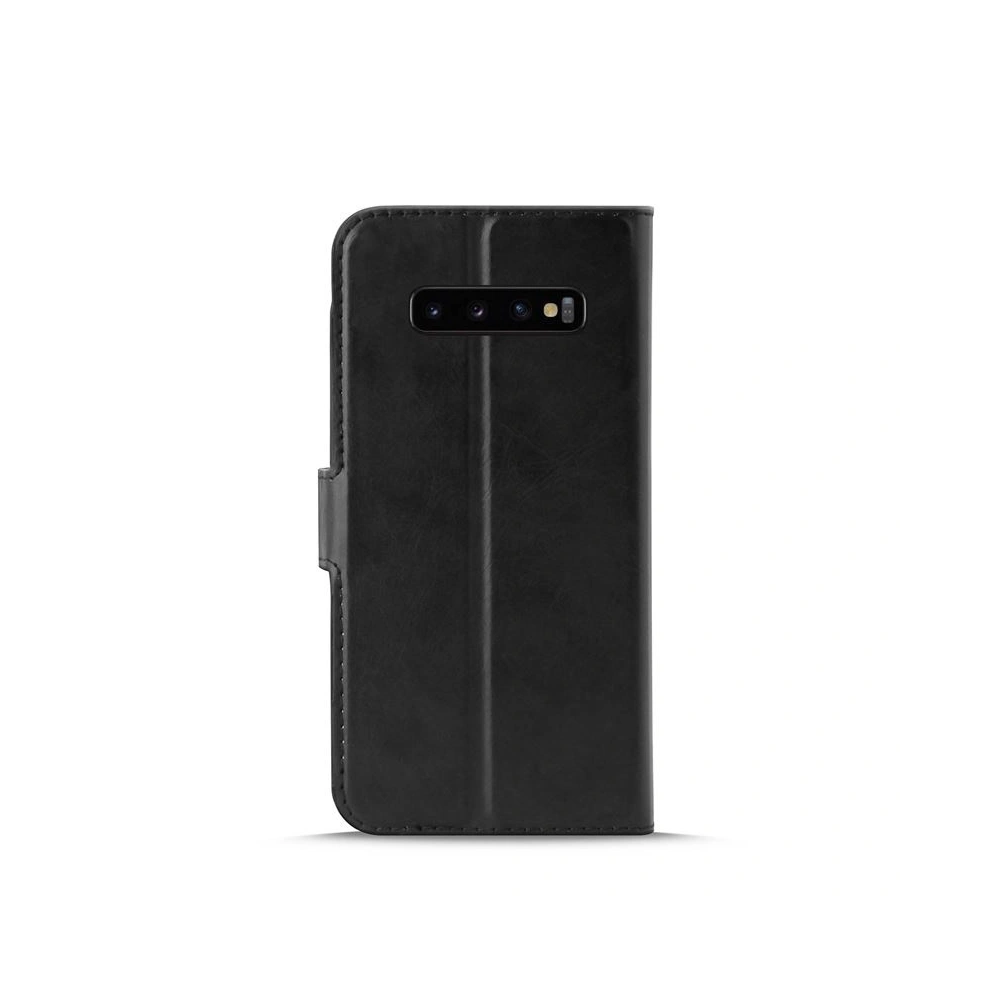 Hurtownia GSM - Etui PURO Booklet Wallet Case Samsung Galaxy S10+ Plus s kapsami na karty + stojánek (černý) - PUR020BLK - {ean13} - Hurt