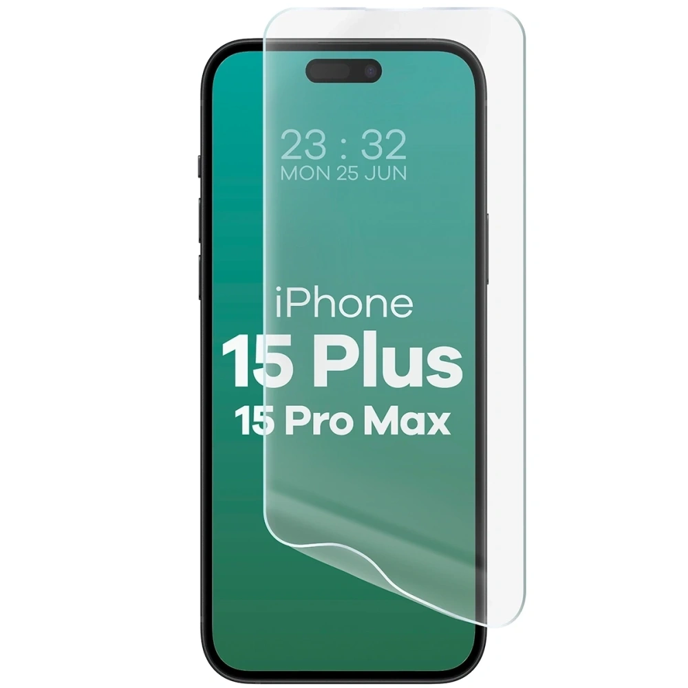 Folia hydrożelowa na ekran Bizon Glass Hydrogel Front do Apple iPhone 15 Plus / 15 Pro Max 