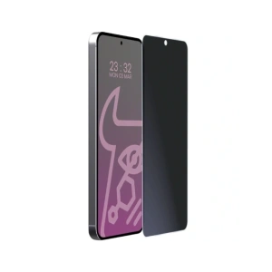 Prywatyzujące szkło hybrydowe Bizon Glass Mule Shadow do Samsung Galaxy S25 matowe