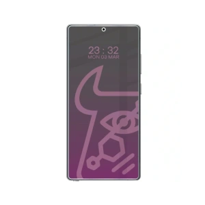 Prywatyzujące szkło hybrydowe Bizon Glass Mule Shadow do Samsung Galaxy S25 Ultra matowe