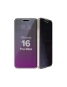 Prywatyzujące szkło hybrydowe Bizon Glass Mule Shadow do Apple iPhone 16 Pro Max matowe