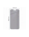 Prywatyzujące szkło hybrydowe Bizon Glass Mule Shadow do Apple iPhone 16 Pro Max matowe