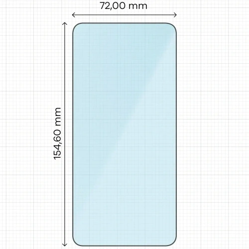 Szkło ochronne 2.5D Bizon Smart Glass do Samsung Galaxy S25 Edge
