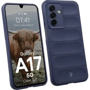 Pancerne etui Bizon Case Tur do Samsung Galaxy A17 5G granatowe