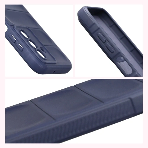 Pancerne etui Bizon Case Tur do Samsung Galaxy A17 5G granatowe