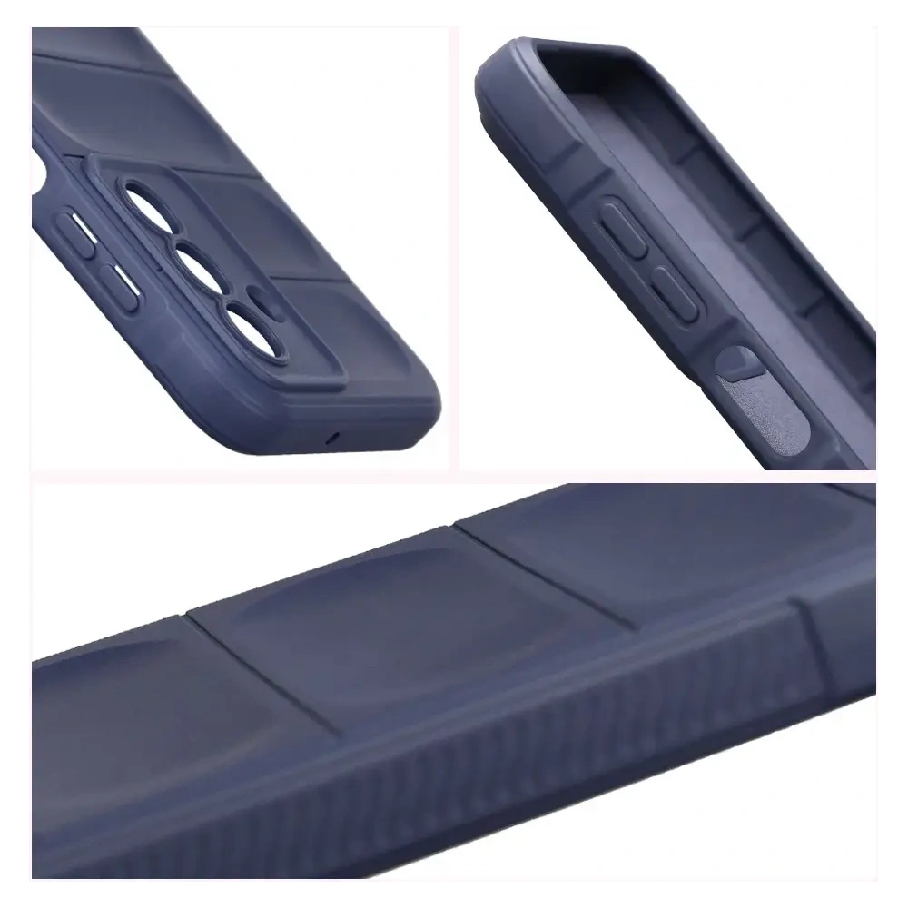 Pancerne etui Bizon Case Tur do Samsung Galaxy A17 5G granatowe