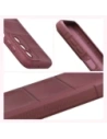 Pancerne etui Bizon Case Tur do Samsung Galaxy A17 5G burgundowe