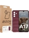 Pancerne etui Bizon Case Tur do Samsung Galaxy A17 5G burgundowe