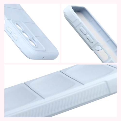 Pancerne etui Bizon Case Tur do Samsung Galaxy A17 5G jasnoniebieskie