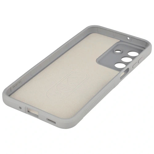 Pancerne etui Bizon Case Tur do Samsung Galaxy A17 5G jasnoszare