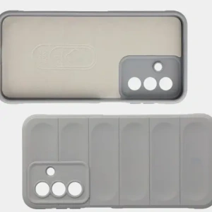 Pancerne etui Bizon Case Tur do Samsung Galaxy A17 5G jasnoszare
