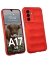 Pancerne etui Bizon Case Tur do Samsung Galaxy A17 5G czerwone