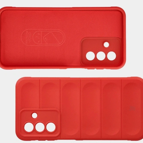 Pancerne etui Bizon Case Tur do Samsung Galaxy A17 5G czerwone