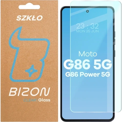 Szkło hartowane Bizon Glass Clear 2 do Motorola Moto G86 5G / G86 Power 5G