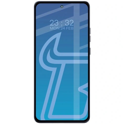Szkło hartowane Bizon Glass Edge 2 do Motorola Moto G86 5G / G86 Power 5G czarna ramka