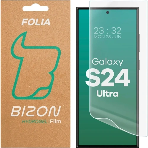 Folia hydrożelowa na ekran Bizon Glass Hydrogel Front do Samsung Galaxy S24 Ultra