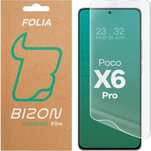 Folia hydrożelowa na ekran Bizon Glass Hydrogel Front do Xiaomi POCO X6 Pro