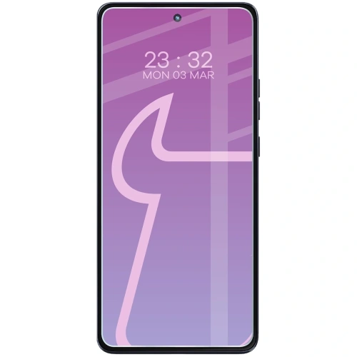 Elastyczne szkło hybrydowe Bizon Glass Mule do Motorola Moto G86 Power 5G