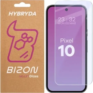 Elastyczne szkło hybrydowe Bizon Glass Mule do Google Pixel 10