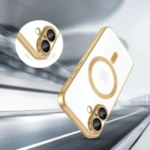 Etui Tech-Protect MagFlex MagSafe do Apple iPhone 17 Shiny Gold
