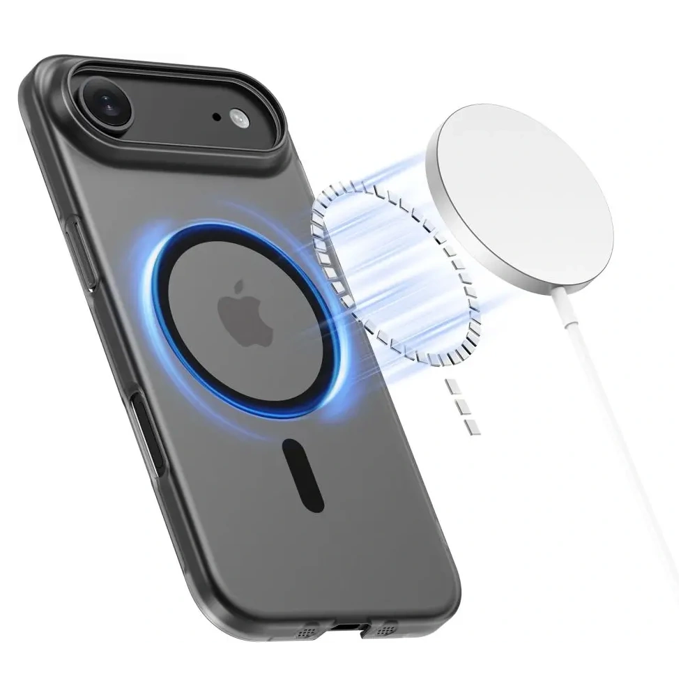 Etui Tech-Protect Magslim MagSafe do Apple iPhone 17 Air Matte/black