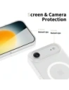 Etui Tech-Protect Magslim MagSafe do Apple iPhone 17 Air Matte/white