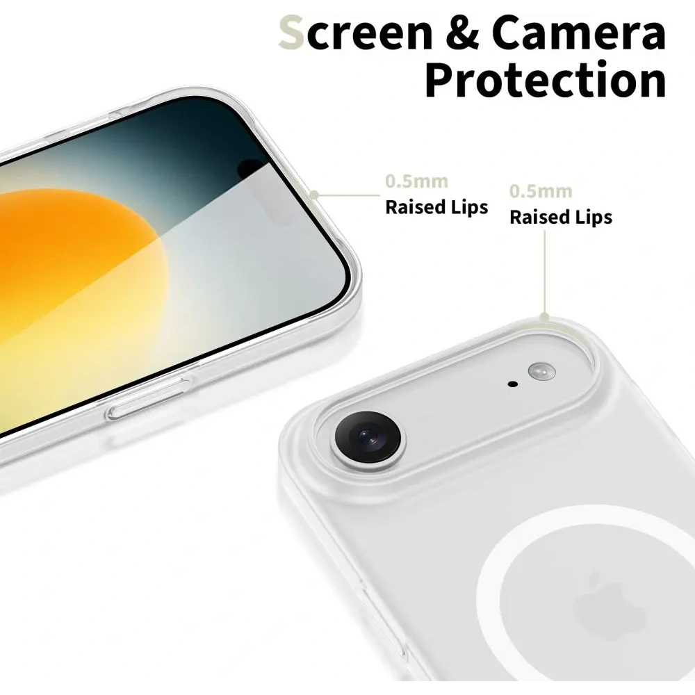 Etui Tech-Protect Magslim MagSafe do Apple iPhone 17 Air Matte/white