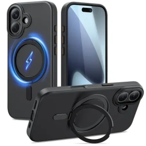 Etui Tech-Protect Magring MagSafe do Apple iPhone 17 Matte Black
