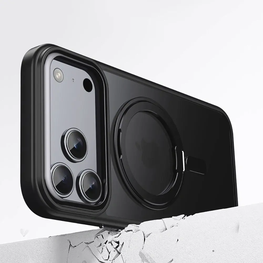 Etui Tech-Protect Magring MagSafe do Apple iPhone 17 Pro Matte Black