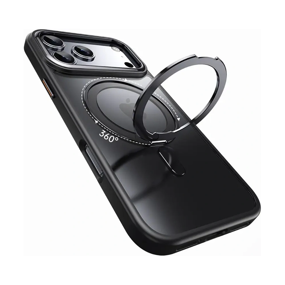 Etui Tech-Protect Magring MagSafe do Apple iPhone 17 Pro Matte Black