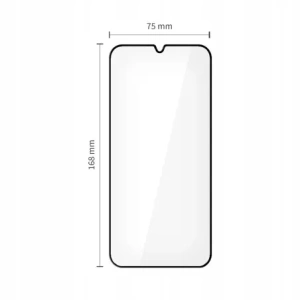 Szkło hartowane Tech-Protect Glass Fit+ do Xiaomi Poco M7 Black [2 PACK]
