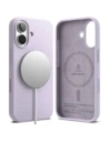 Etui Ringke Silicone Magnetic MagSafe do Apple iPhone 17 Light Purple