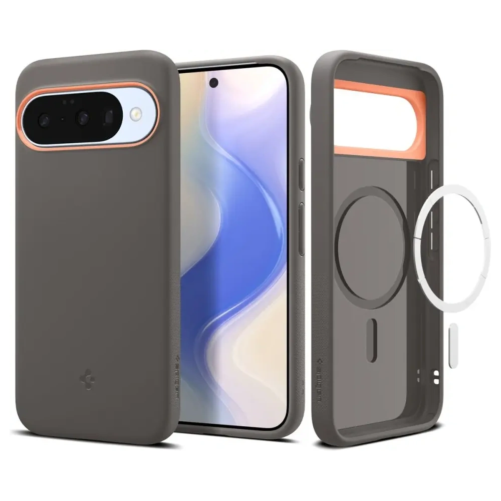 Etui Spigen Nano Pop Mag MagSafe do Google Pixel 10 / 10 Pro Papaya Grey
