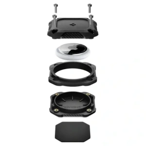Etui Spigen Tough Armor do Apple AirTag 1 / 2 Black