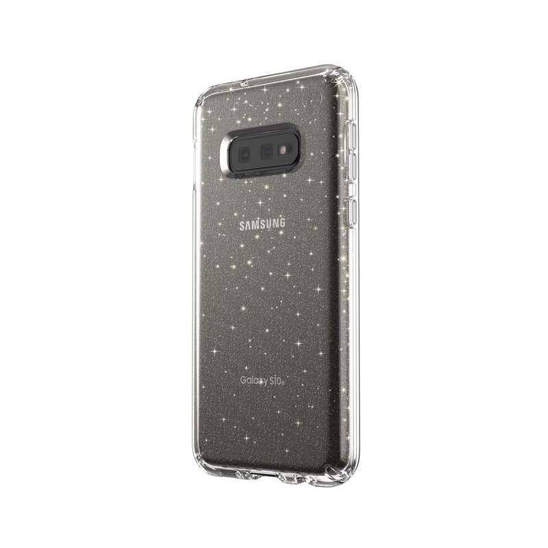 Speck Distributor - 848709069382 - SPK135GLD - Speck Presidio Clear with Glitter Samsung Galaxy S10e Gold Glitter/Clear - B2B homescreen