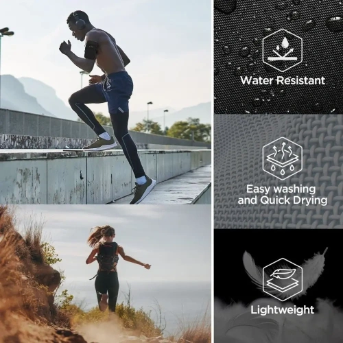 Etui na ramię Tech-Protect M7 Universal Sport Armband Black/black