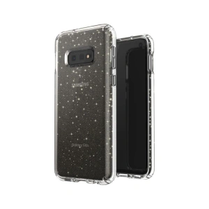 Etui Speck Presidio Clear s třpytkami Samsung Galaxy S10e Zlaté třpytky/průhledné