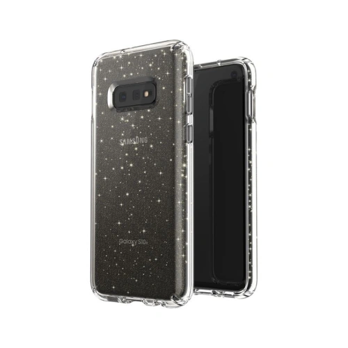 Etui Speck Presidio Clear with Glitter Samsung Galaxy S10e Gold Glitter/Clear