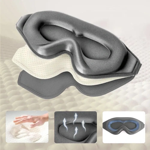 Opaska na oczy Tech-Protect Eyeshade Sleep Mask Grey
