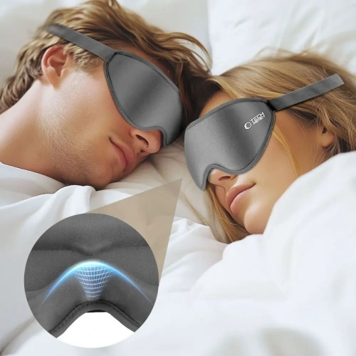 Opaska na oczy Tech-Protect Eyeshade Sleep Mask Grey