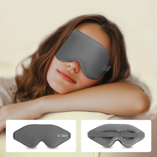 Opaska na oczy Tech-Protect Eyeshade Sleep Mask Grey