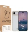 Etui Bizon Case Angelo do Apple iPhone 17 Air półprzezroczyste z beżową ramką