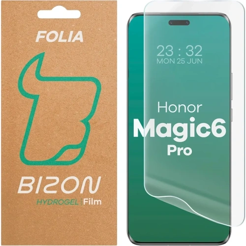 Folia hydrożelowa na ekran Bizon Glass Hydrogel Front do Honor Magic6 Pro