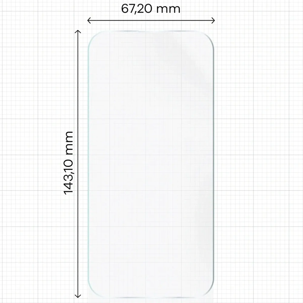 Folia hydrożelowa na ekran Bizon Glass Hydrogel Front do Apple iPhone 15 / 15 Pro / 16 