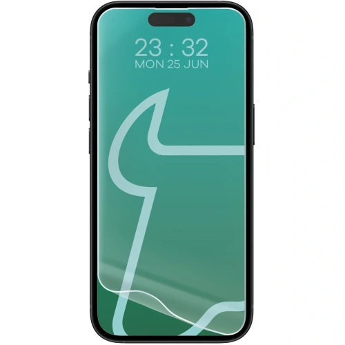 Folia hydrożelowa na ekran Bizon Glass Hydrogel Front do Apple iPhone 15 / 15 Pro / 16 