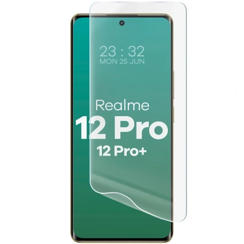 Folia hydrożelowa na ekran Bizon Glass Hydrogel Front do Realme 12 Pro / 12 Pro+ Plus