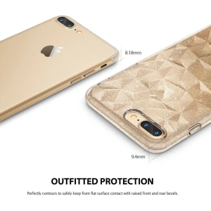 Cumpărați Etui Ringke Air Prism Glitter iPhone 8 Plus/7 Plus Clear - 8809550342910 - RGK447CL - Home Screen