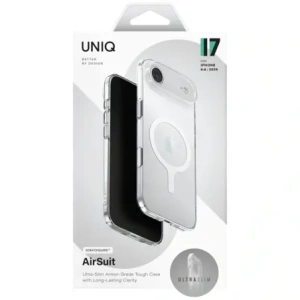 Etui UNIQ Airsuit do Apple iPhone Air MagClick Charging przeźroczysty