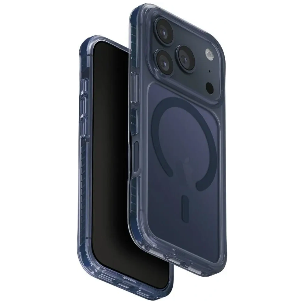 Etui UNIQ Combat do Apple iPhone 17 Pro MagClick Charging niebieski